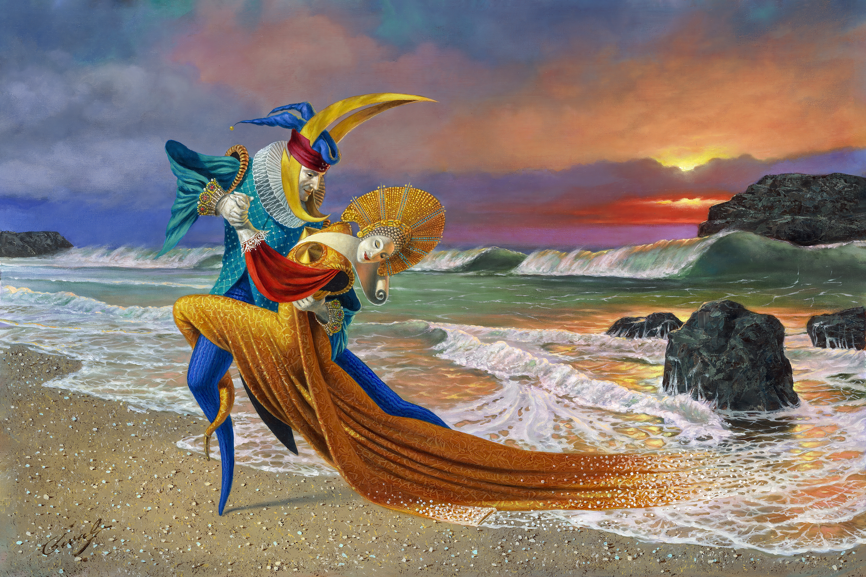 Michael Cheval Sunset Tango III (SN)